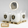 Pack de 3 big bag de couscous 1.5/3