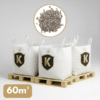 Pack 3 big bag gravillons 6/16 pour vos allées