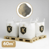 Pack de 3 big bag de sable 0/4