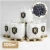 Pack de 5 big bag d'ardoise noire 15/30 pour vos jardins