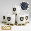 Pack de 5 big bag de galet noir ebano 12/15 pour votre jardin