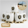 Pack de 5 big bag de sable fanny 0/8 pour boulodrome