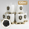 Pack de 6 big bag de pouzzolane noire 10/20 pour votre jardin