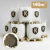 Pack de 7 big bag de sable lavé 0/4