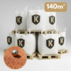 Pack de 7 big bag pour boulodrome