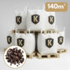 Pack de 7 big bag de pouzzolane rouge 16/25 pour vos massifs