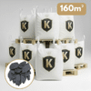 Pack de 8 big bag d'ardoise noire 30/70 pour vos jardins