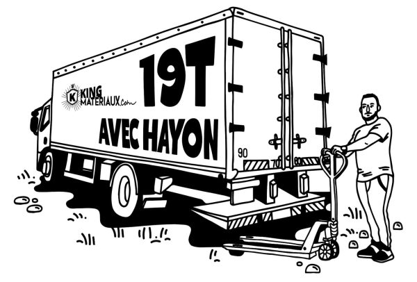 livraison camion hayon